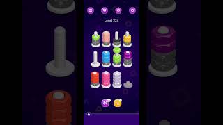 Famous Nut Sort Level 224 Walkthrough | Nuts Sort Level 224 Wealth