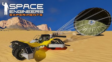 Space Engineers Experiments: Parachute Testing