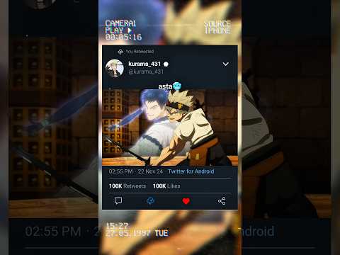 Asta Asta Yamisukehiro Blackclover Animes Shorts