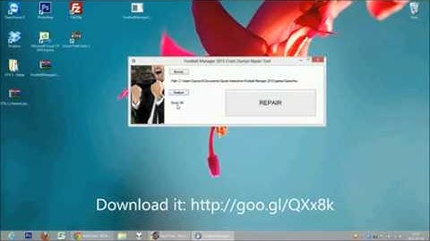 Football Manager Crash Dumps Repair Tool  Download info