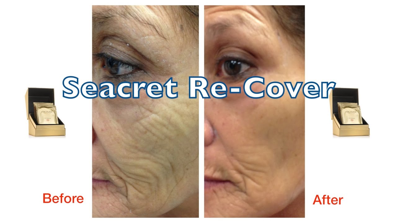 Seacret ReCover Before and After WOW Effect! YouTube