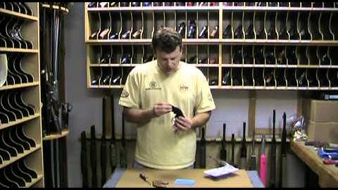 Installing a Hogue Bantam grip on a S&W K/L frame revolver