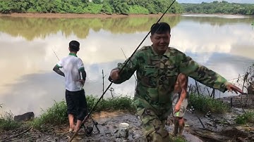Hai chú cháu câu cá Vĩnh Cửu sông đồng Nai điểm mới nhiều cá