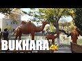 Bukhara, Uzbekistan, walking tour 4k 60fps