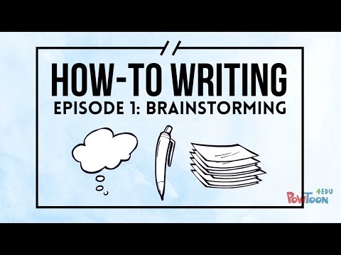 How-To Writing For Kids - Procedural Writing - Episode 1: Brainstorming