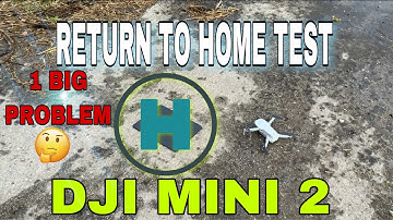DJI MINI 2 Return to Home | PRECISION LANDING?