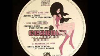 Cerrone feat Jocelyn Brown - You Are The One (Jamie Lewis Nu Flava Mix)