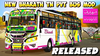 BHARATH Tn Pvt Bus Mod Livery|Released|Download|Bussid #rsgamingupdates#bussid#bus#mod#gaming#new screenshot 5