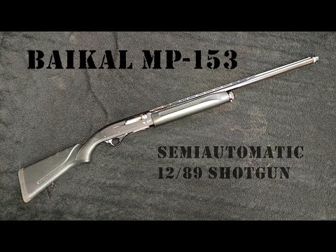 Baikal MP-153 Semi-Automatic Shotgun 12/89