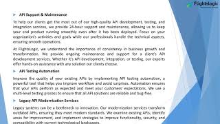 API Development Services | FlightsLogic