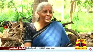 Smt Nirmala Sitharaman's interview with Thanthi TV