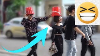 Bucket on the Head Prank