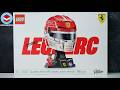 LEGO Editions 43014 Scuderia Ferrari HP Charles Leclerc Helmet - LEGO Speed Build Review