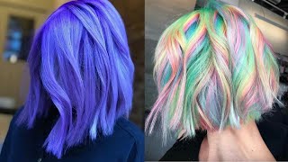 As Melhores Transformações de Cabelos Coloridos- HAIR COLORS (repost)