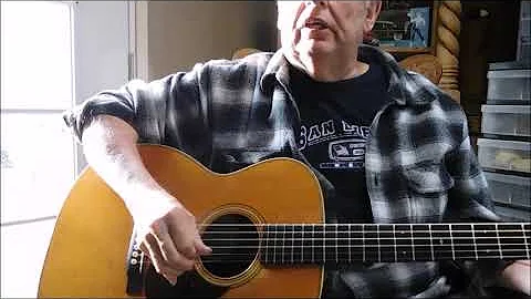 BobbyZ Picking Vintage 1932 Martin OM 28 Louise