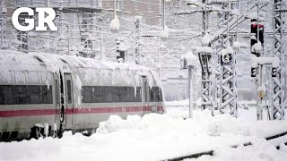 Paralizan intensas nevadas el sur de Alemania