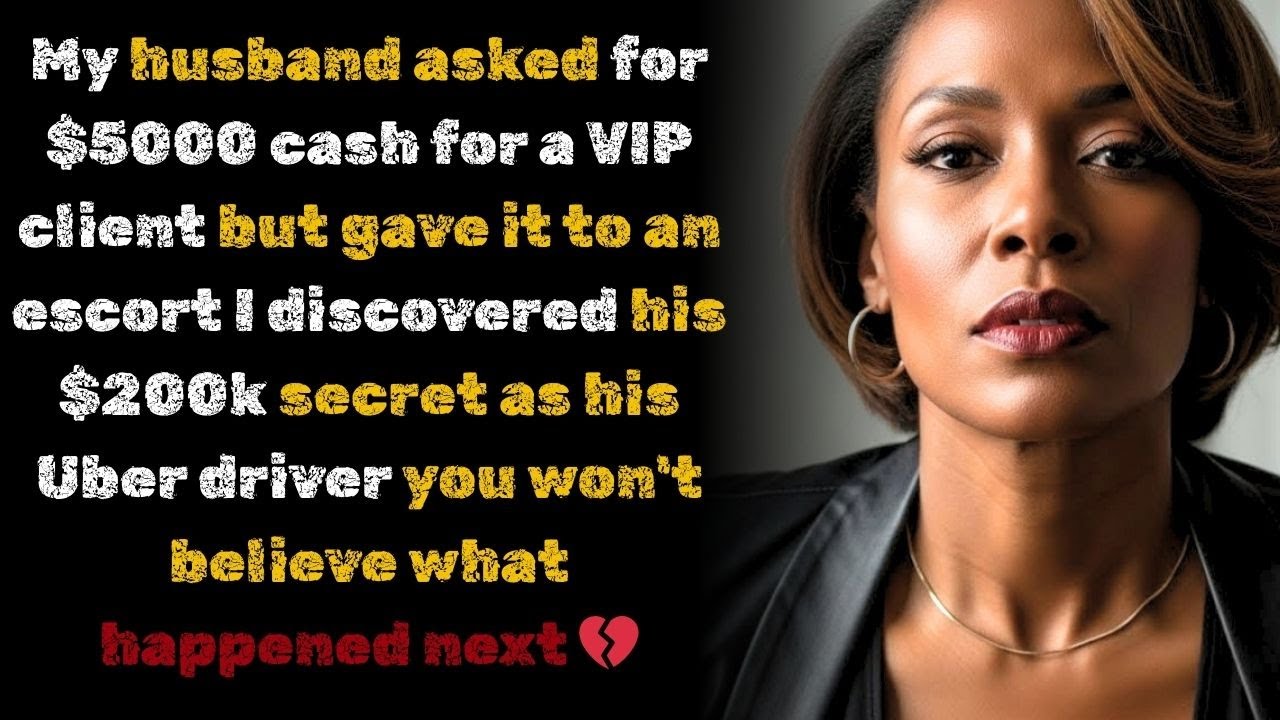 My Husband Asked for $5,000 for a “Client Dinner” — I Caught Him as His Uber Black Driver