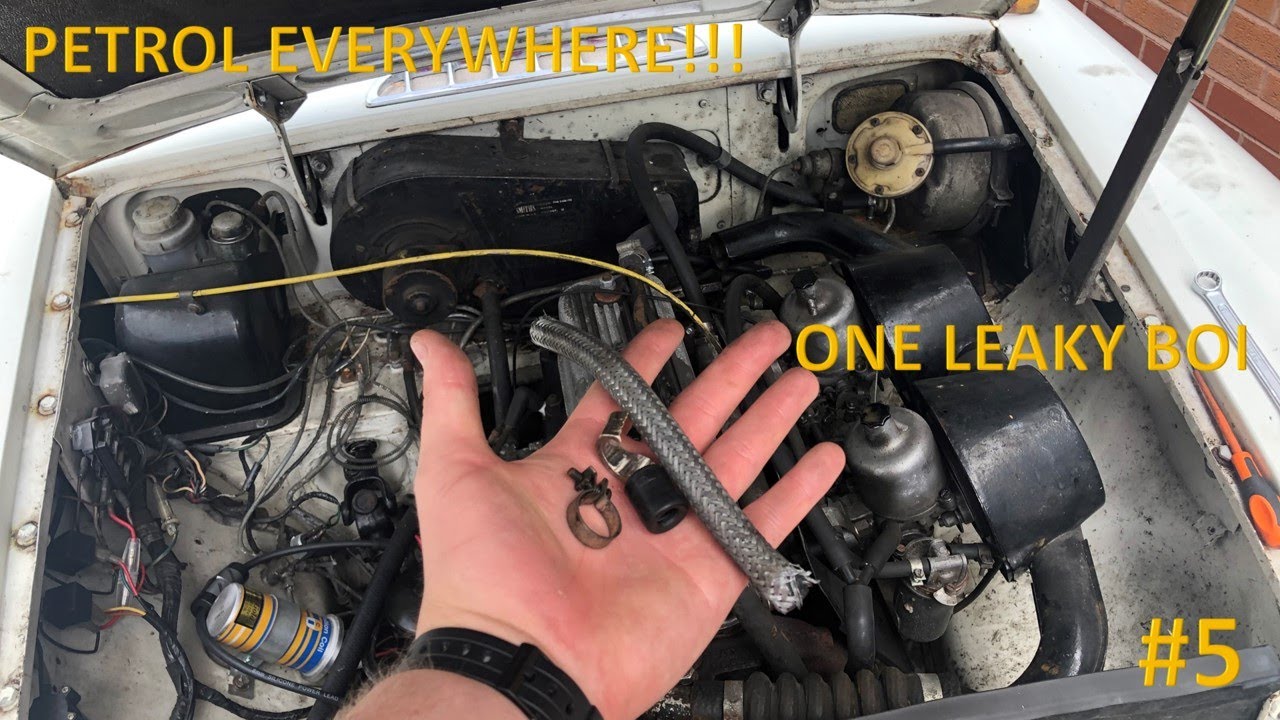 FIXING A FUEL LEAK!! MGBGT PROJECT 5 YouTube