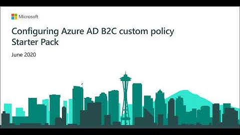 1 of 14 Intro to Custom Policy + REST API walk through