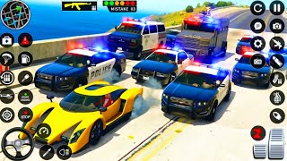 Police Car Chase Simulator 2024 - Chasing Criminals in a Police Chase Mission - Android Gameplay screenshot 5