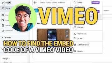 How To Find The Embed Code Of A Vimeo Video: EASY Guide!