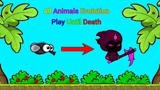 I Will Play Until I Die And All Animals Evolution (EvoWorld.io)