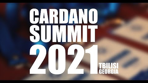 Cardano Summit 2021