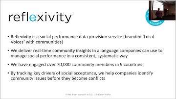 A data driven approach to social licence