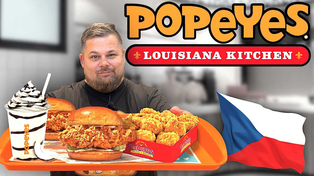 PRVNÍ RECENZE ČESKÉHO POPEYES! Je lepší než KFC?