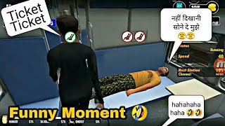 Indian Train Traveller Gameplay In Hindi 2021 | Passenger Train Simulator Gameplay | Funny Gameplay screenshot 3