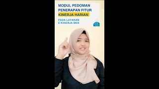 Tutorial Kinerja Harian pada E-Kinerja ASN