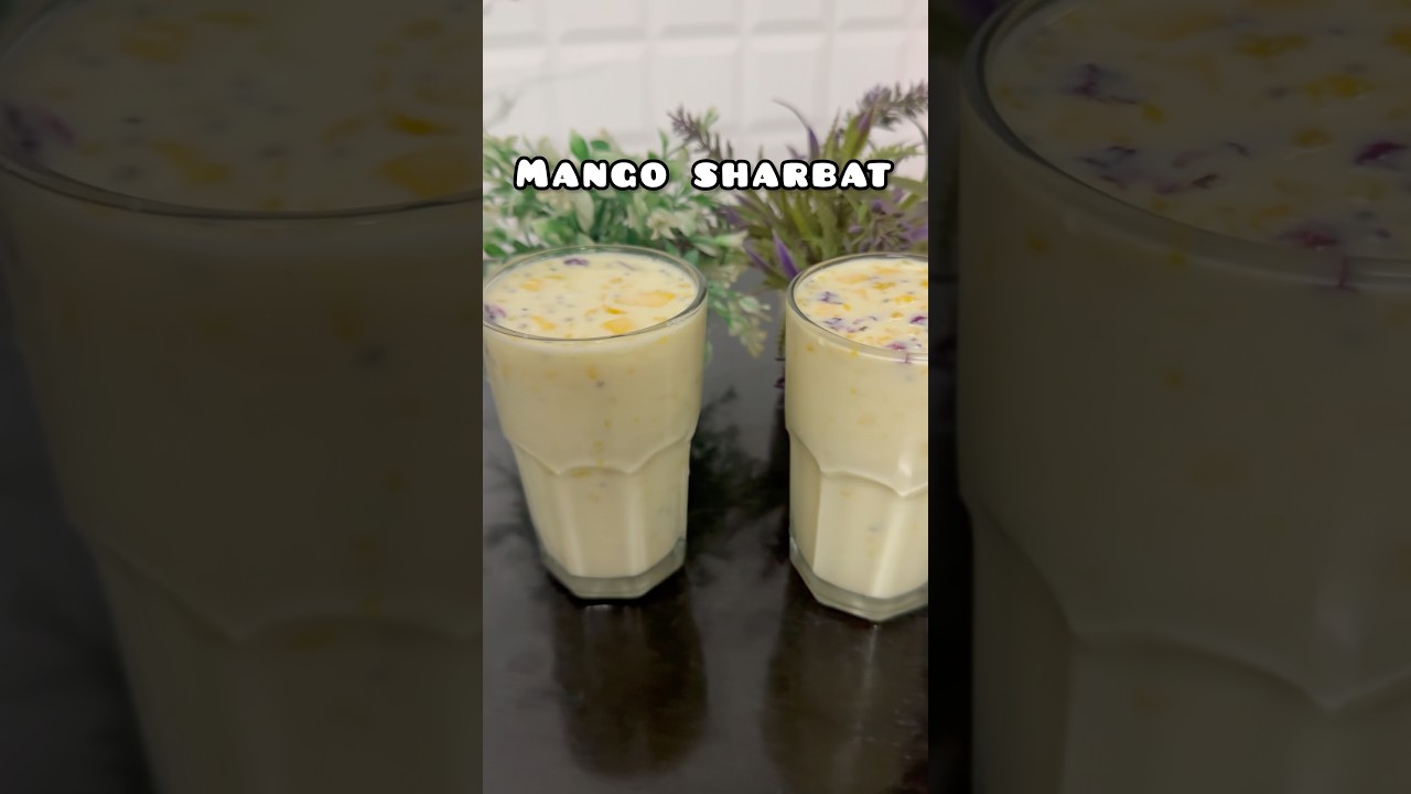 Mango sharbat recipe Muharram special #shorts #viral #muharram #cooking #mangosharbat #mango