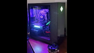 HP Omen 30L Cooler Master ML120L RGB V2, upgrade, without removing original mount! HUGH LOWER TEMPS