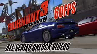 Burnout 3 - All Series Unlock Videos (60fps enhanced) screenshot 5