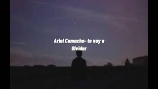Ariel Camacho- the voy a olvidar (slowed)