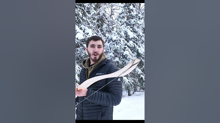Making a recurve bow