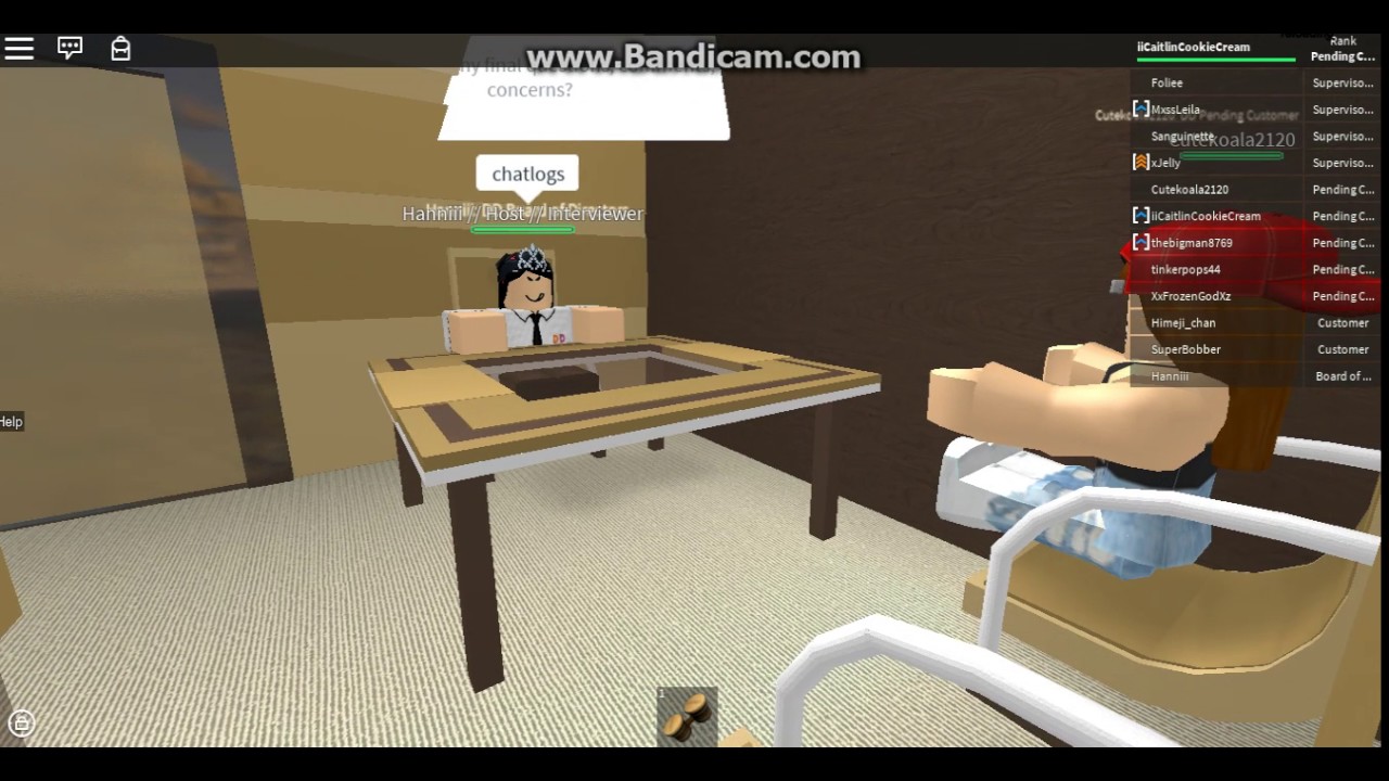 Dunkin Donuts Interview Passed Roblox Youtube - dunkin donuts interview roblox