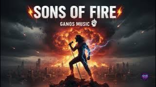 Sons of Fire - Ganos Music English #GanosMusic #EnglishPop #NewMusic2025
