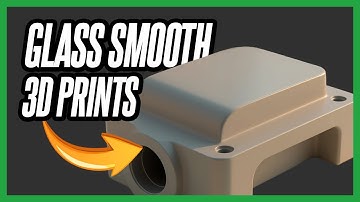 Hoe je gladde 3D-prints van glas krijgt