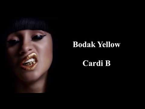 Bodak Yellow - Cardi B (Lyrics ve Türkçe Çeviri)