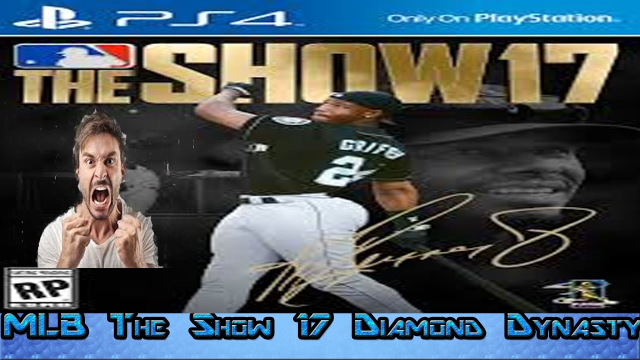 MLB the Show 17 1st game in Diamond Dynasty raaaage quit
