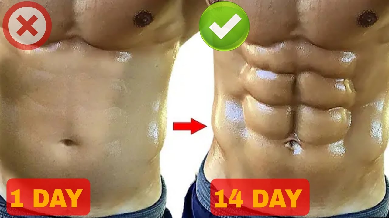 14 Days Abs Challenge Epic Transformation At Home / make a six pack in ...