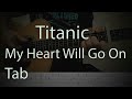 Titanic - My Heart Will Go On / Guitar Tabs Tutorial