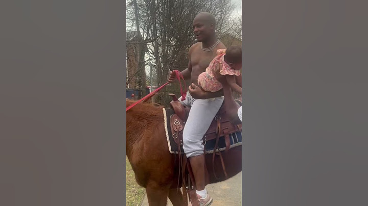 Lil Woody On Horse With Baby…(Must See)‼️‼️