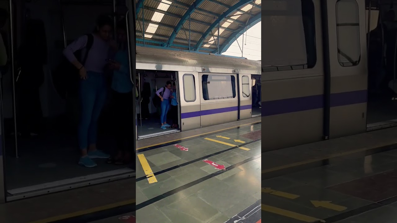 Bata Chowk Metro Station Faridabad ❤️ 