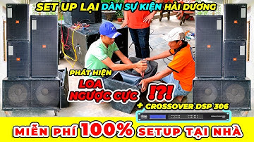 Xử lý ca khó cho dàn sự kiện của anh Khánh - Nâng cấp crossover Star Sound chuẩn ý Bác chủ dàn