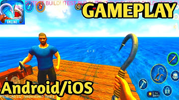 Raft Survival Multiplayer Gameplay Walkthrough (Android, iOS)