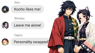 If Giyu and Shinobu Swapped Personalities