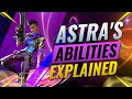 NEW AGENT ASTRA: ALL ABILITIES REVEALED & EXPLAINED - Valorant