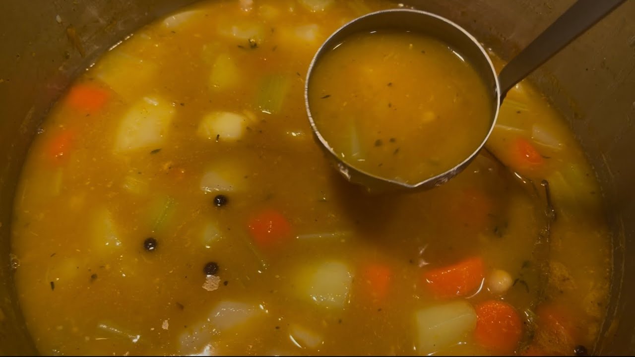 This Jamaican Chicken Soup with Pumpkin is Medicine | Health Benefits Explained 